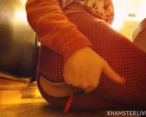 AirFixFlex Dildo Recording in a Public Place