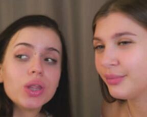 vivid_girls_vg squirts on face and plays with saliva