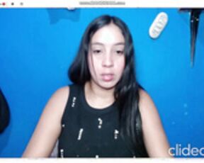 Horny Latina Begging For Cum