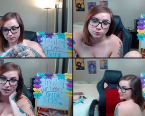 Ink_and_kink finger fuckin cummin so hard in cam recording 2017-04-13 093350