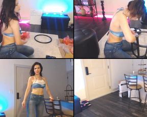 BellaBrookz ass n pussy cumming in free cam recording 2017-05-08 45012