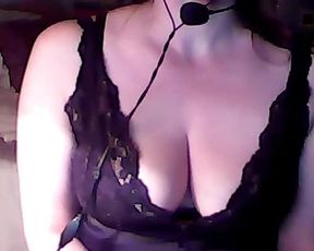 Mela and a dildo