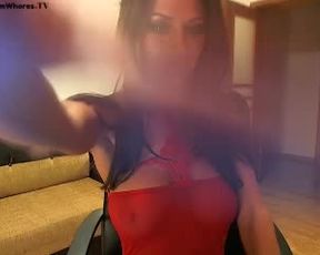 m041qu3 red lingerie dress older rare 2