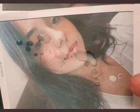 Make cum tribute for this adorable girl